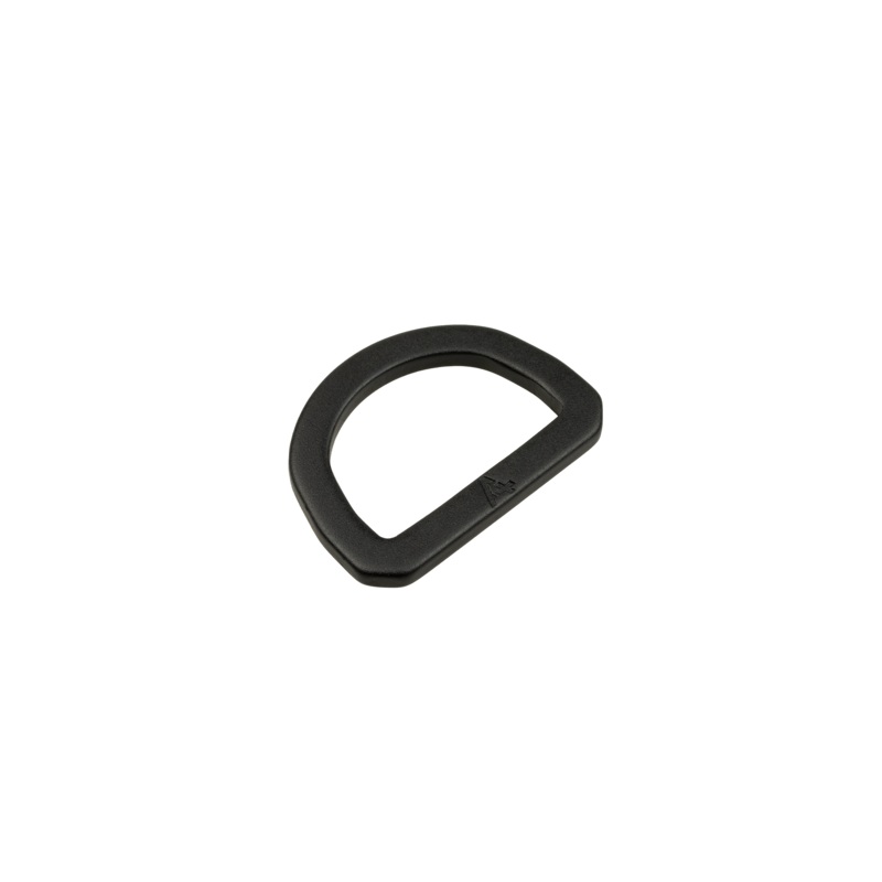 Aluminum D-Ring|Black|Dull Nickel|3/4 inch|1 inch|Sample (5 Pieces)|Bag (100 Pieces)|Case (1000 Pieces)
