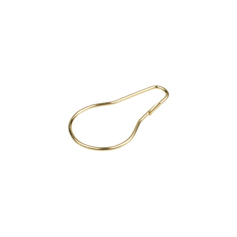 Golf Towel Hook 2.1mm|Brass|Nickel|Bag (1,000 Pieces)|Case (4,000 Pieces)