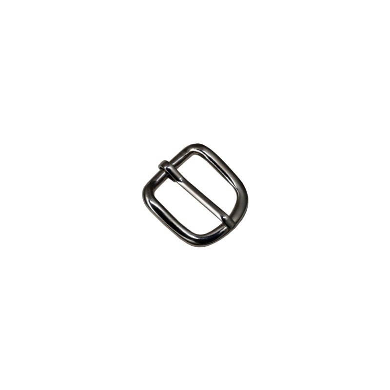 1 Solid Brass End Bar Buckle|Nickel|1 inch|Sample (5 Pieces)|Bag (200 Pieces)|Case (1,000 Pieces)