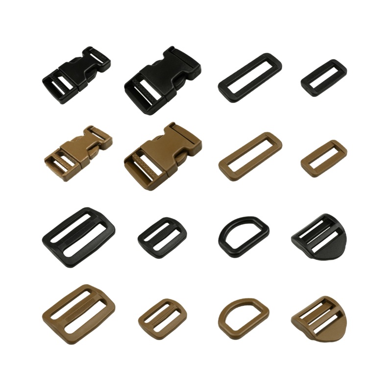 USA+ Plastic Hardware Sample Kit – Made in USA, Berry Compliant