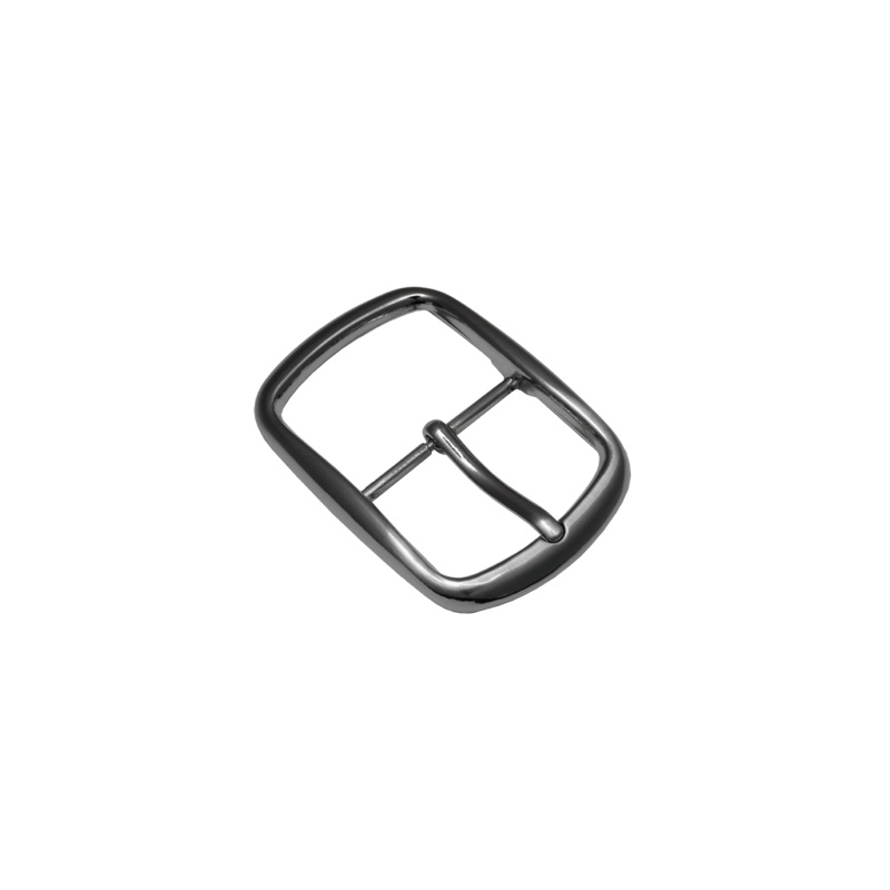 1 1/2 Metal Center Bar Buckle|Nickel|Black|1 1/2 inches|Sample (5 Pieces)|Bag (50 Pieces)|Case (400 Pieces)