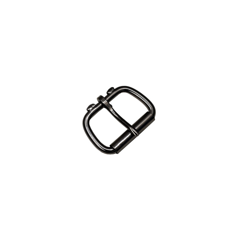 1 1/2 Metal Roller Buckle|Gunmetal|Brass|1 1/2 inches|Sample (5 Pieces)|Bag (200 Pieces)|Case (600 Pieces)