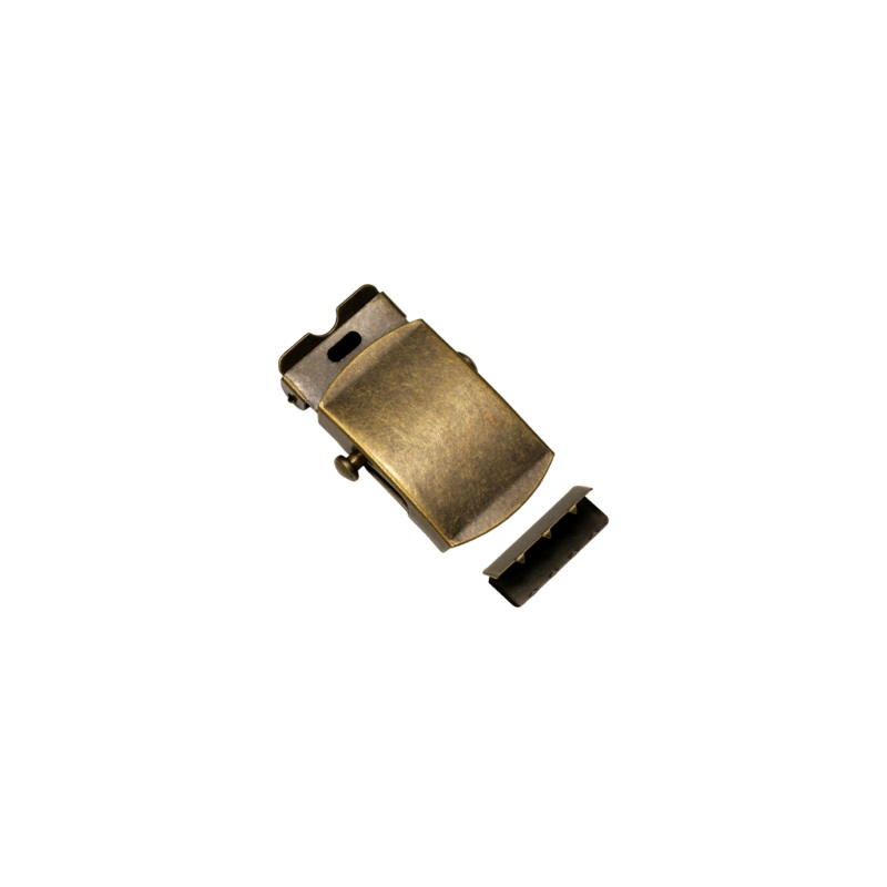 1 Metal Military Buckle with Tip