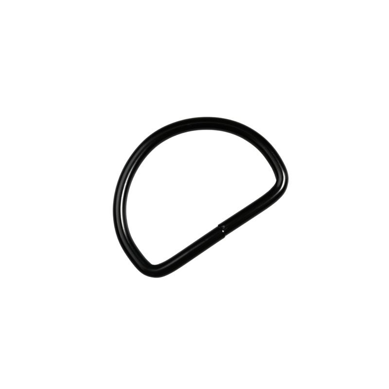 Jumbo D-Ring|Black|2 inches|Bag (200 Pieces)|Case (800 Pieces)