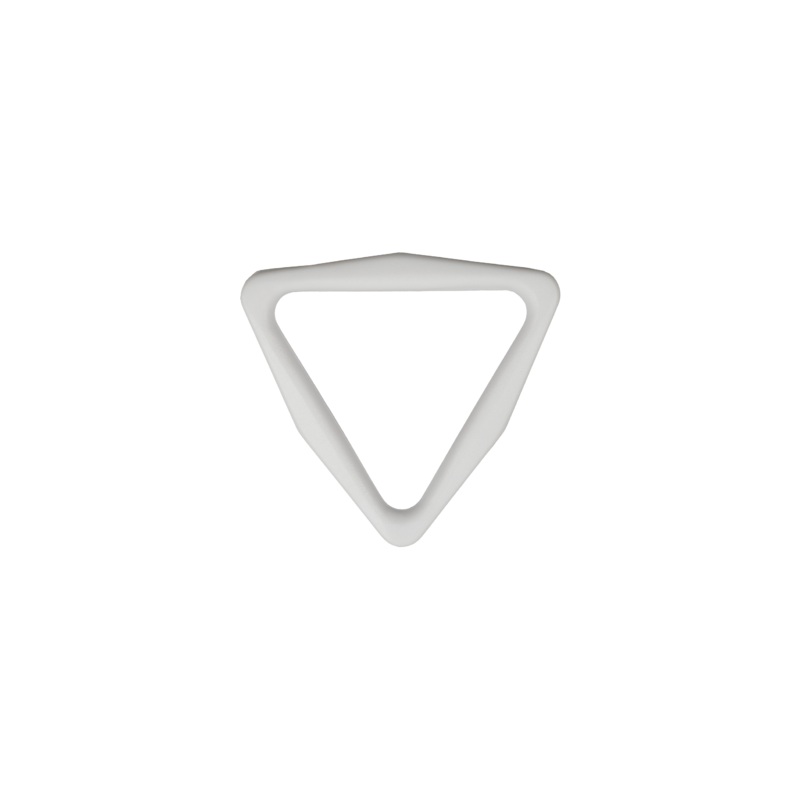 Tri-Ring Loop|White|1 1/2 inches|Bag (800 Pieces)|Case (6,400 Pieces)
