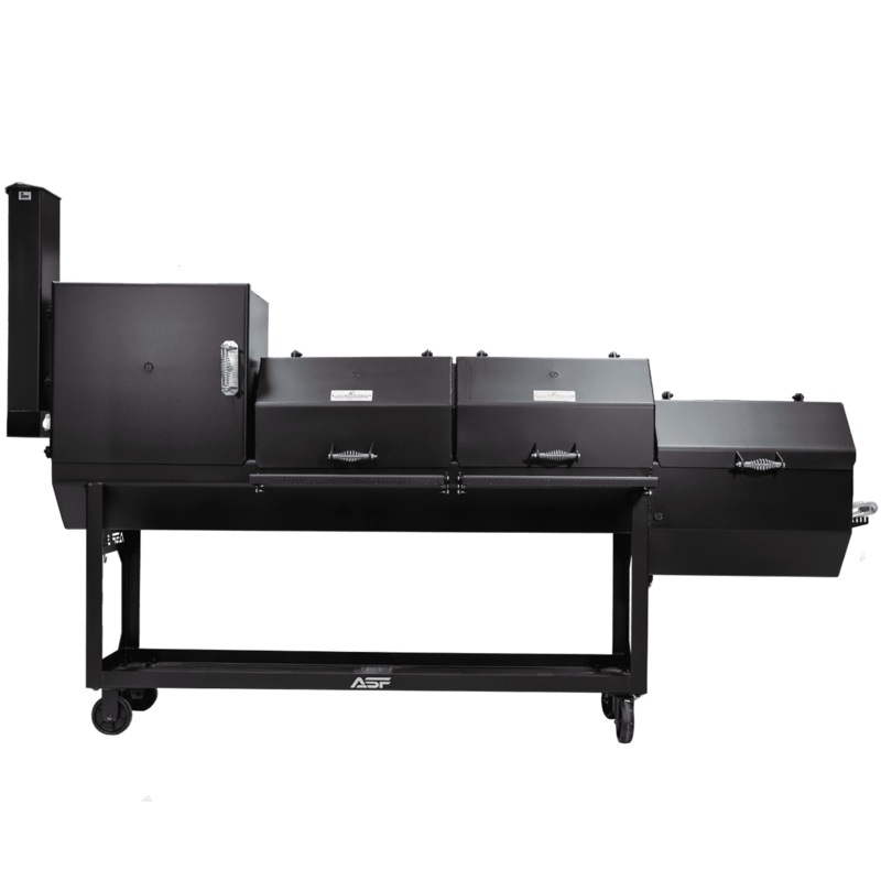 48 x 20 BBQ Pit w/ Firebox & Smoker
