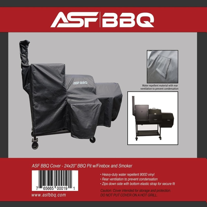 Cover – 24×20 w/Firebox and Smoker