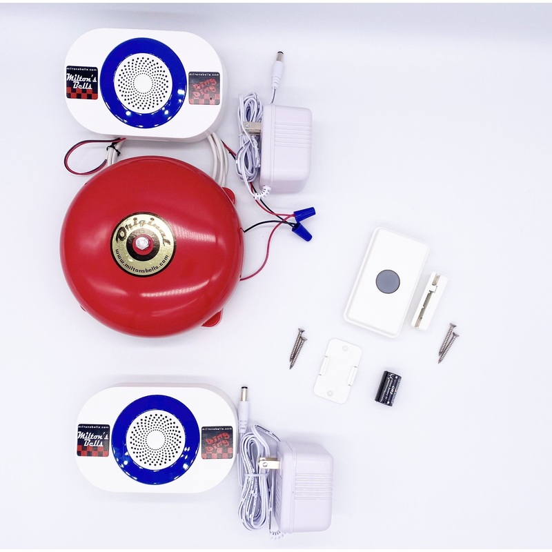 Warehouse Doorbell Kit  Dual Chimes and Loud Low-Voltage Bell for Long-Range Notification