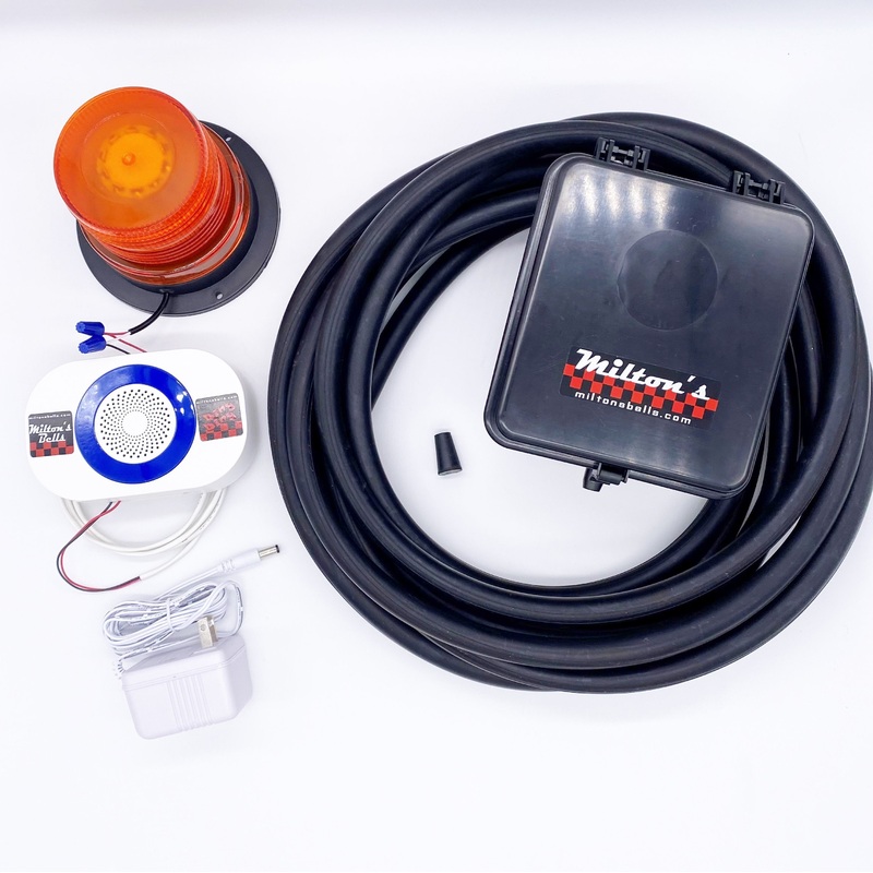 Wireless Strobe Light and Chime Kit  Long-Range Notification System for Noisy Environments