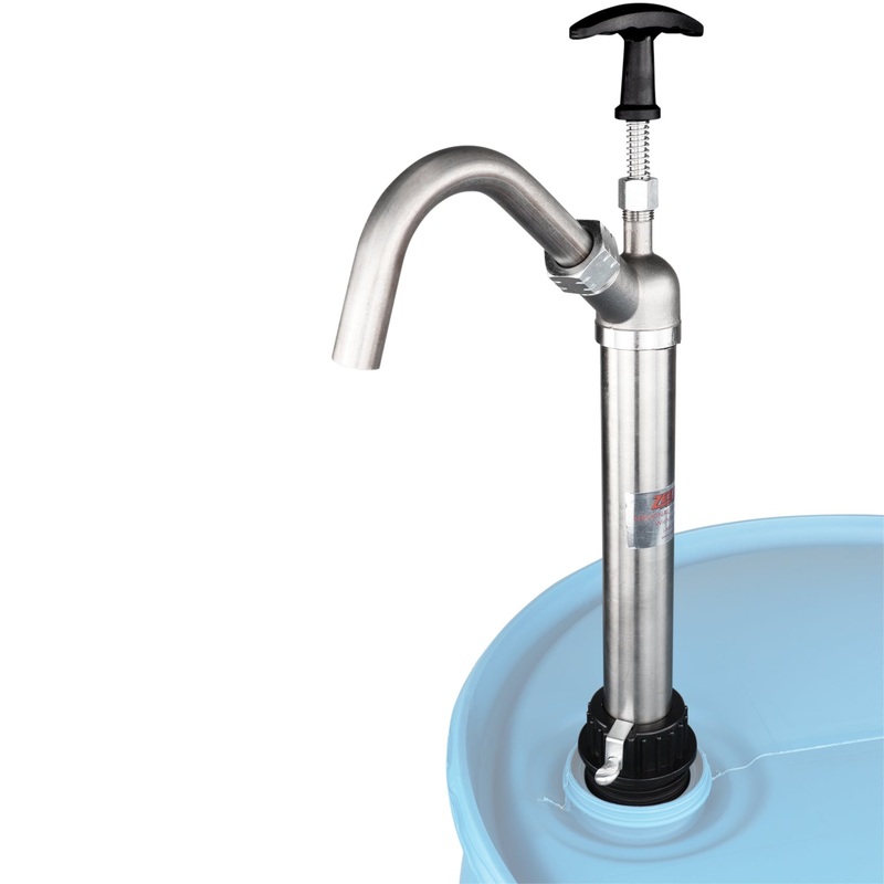 ZE387 – SS Lift Pump For 15-55 Gal. Drum with PTFE Seals
