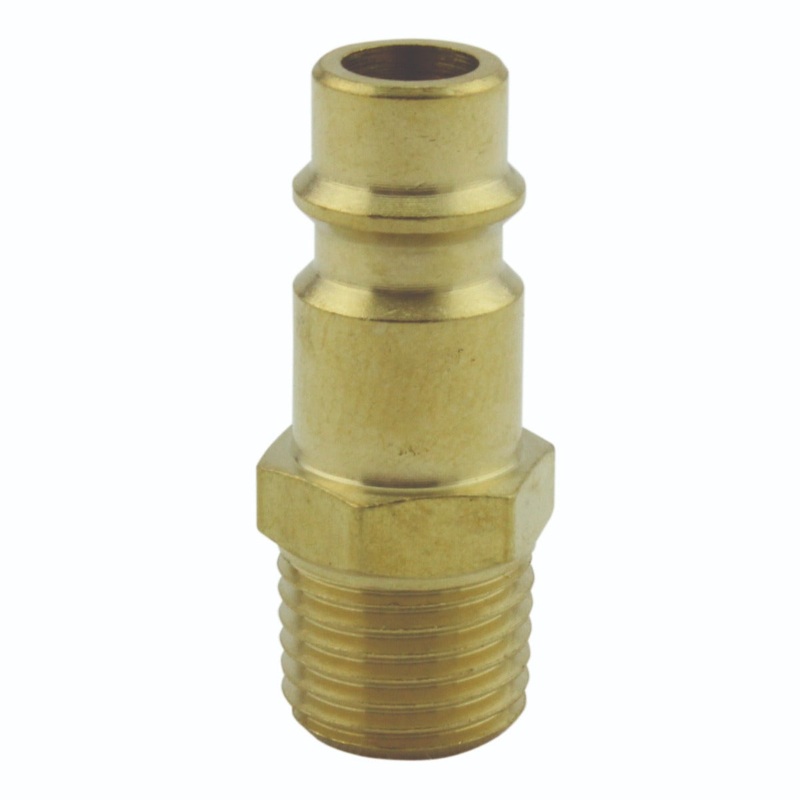 HIGHFLOWPRO V-Style/Euro Interchange Brass Air Plug Fitting (High Volume Low Pressure Application)