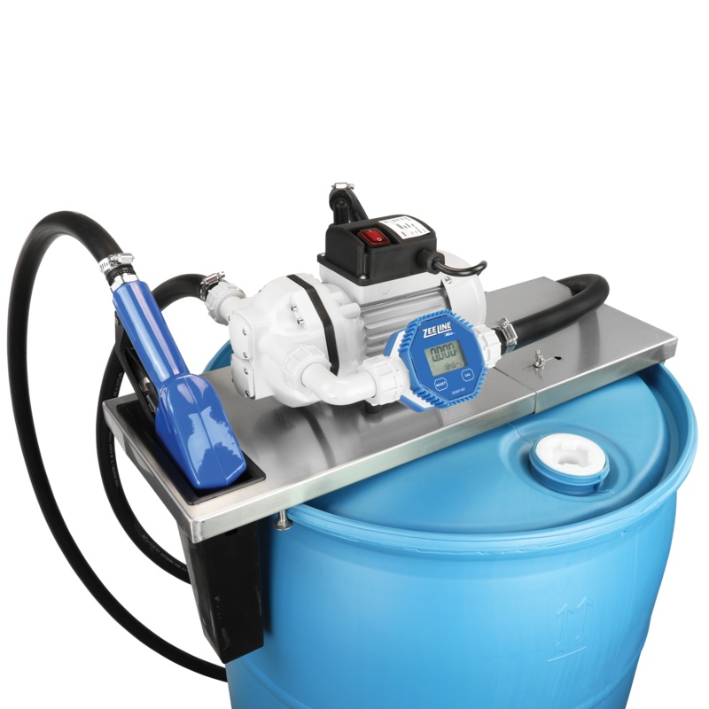 ZE9115-551 – DEF Electric Pump Kit w/Stainless Steel Auto Shut-Off Nozzle and Meter