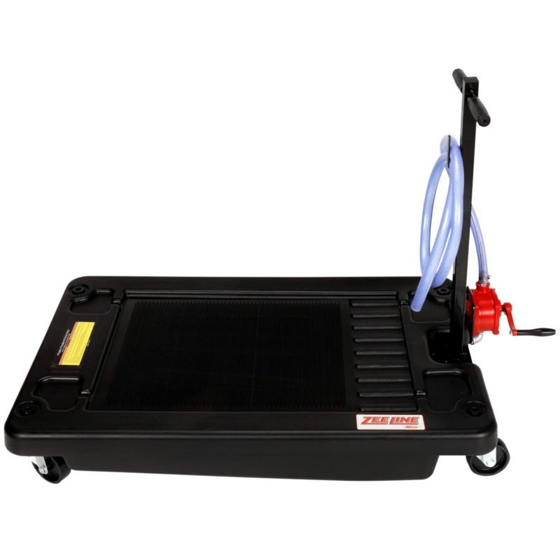 ZELP17-MP  17-Gallon Poly Low-Profile Oil Drain w/manual evacuation pump