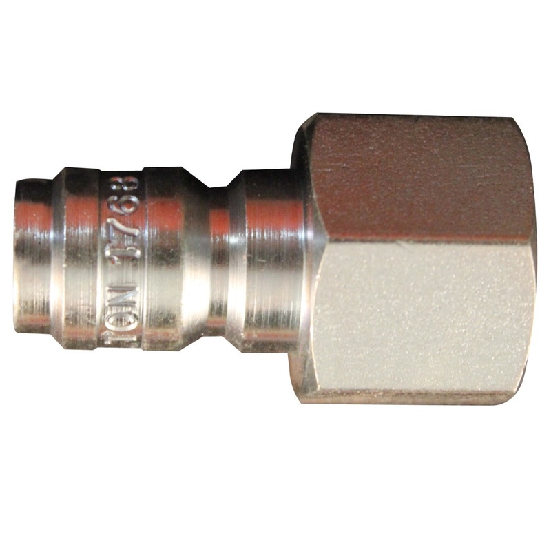 1/4 FNPT Straight Through Plug