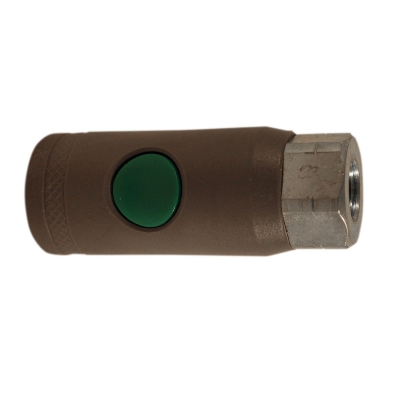1/4 FNPT T-Style Safety Coupler