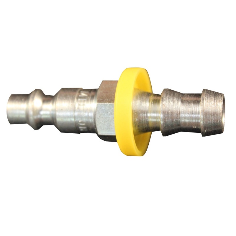 1/4 Hose Barb M-STYLE Push-on and Lock Plug