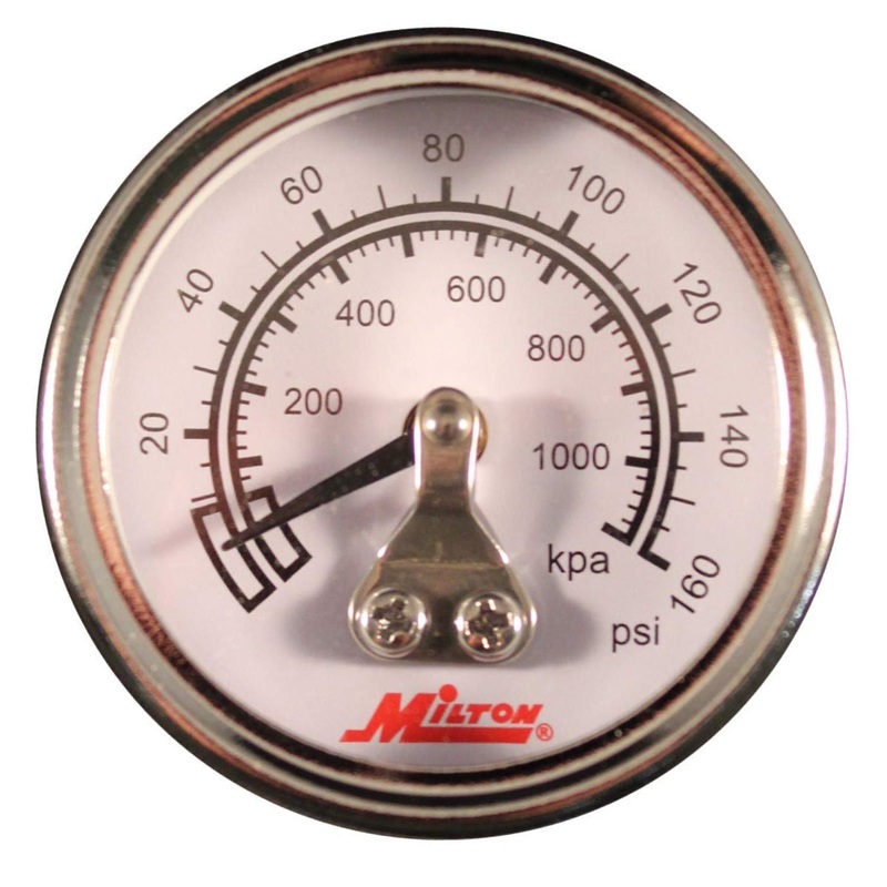 1/8 NPT Mini High Pressure Dial Gauge