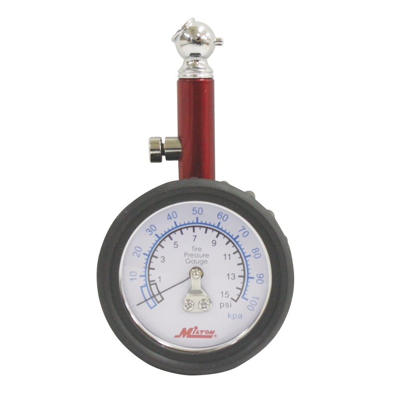 Dial Tire Gauge 0-15 PSI (Pack of 5)