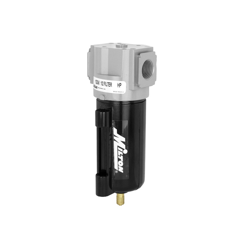 1/2 NPT Heavy-Duty Metal Micro Filter with Automatic Overnight Drain