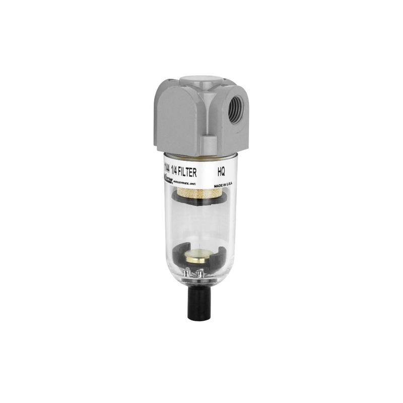 1/4 NPT Polycarbonate Mini Filter