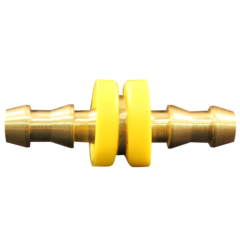 1/4 Barb Push-on and Lock Hose Mender (Box of 10)