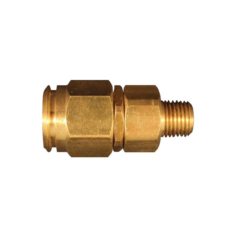 3/8 MNPT Flex Hose Replacement Fitting (Box of 10)