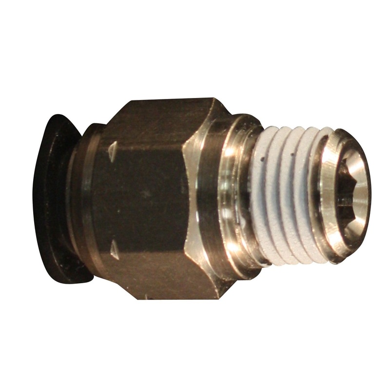 1/4 MNPT 3/8 OD Push-to-Connect Tube Fitting (Single Retail Pack)