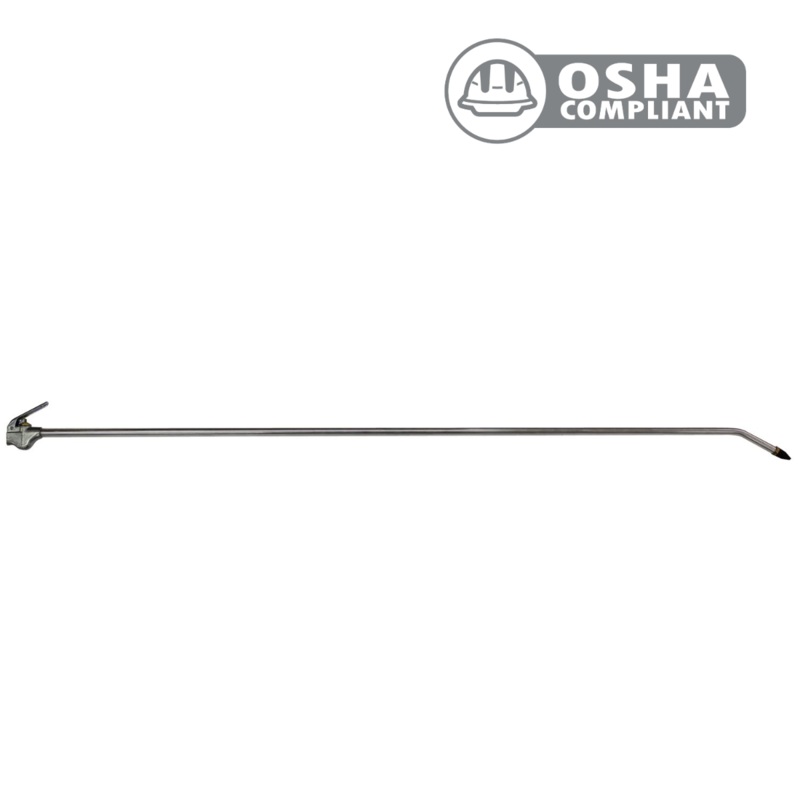 1/4 NPT Lever-Style Blow Gun & 4′ Extension