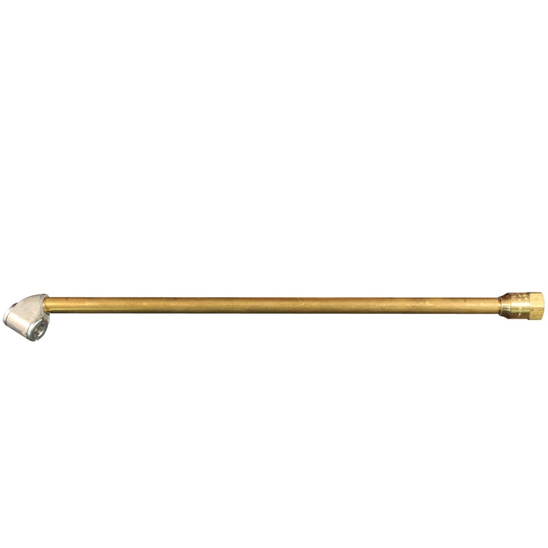 12 Inch Extended-Reach Dual-Head Air Chuck, 1/4 FNPT (Single Retail Pack)