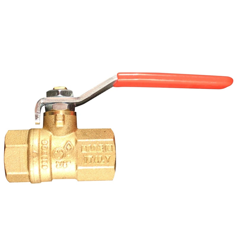 3/8 FNPT Full Port Brass Ball Valve