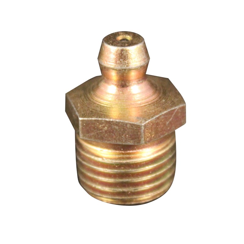 1/4 – 18 Short Straight Grease Fitting (Pack of 10)
