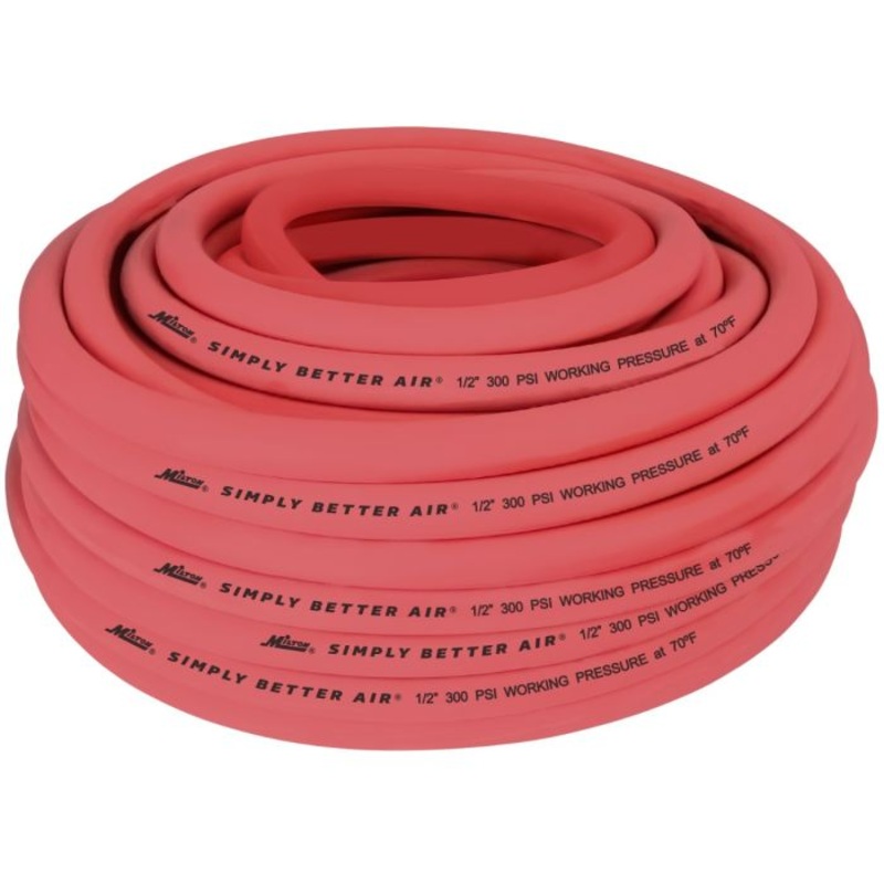 1/2 Ultra Lightweight Rubber Hose, 100′ Bulk Hose w/ No Ends
