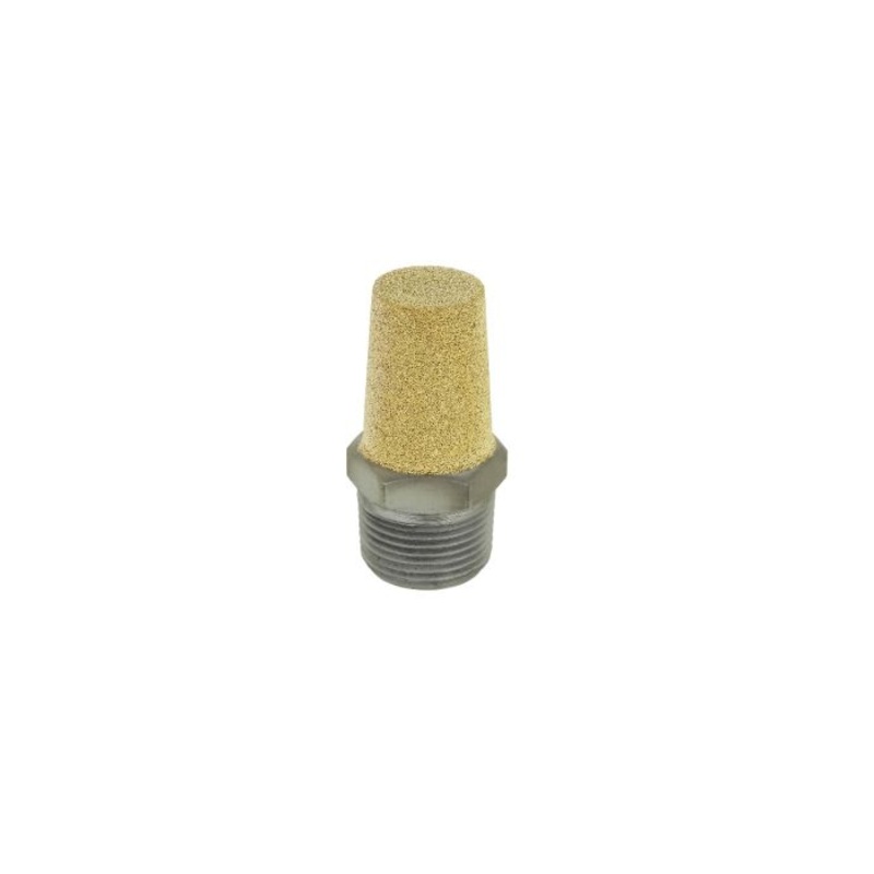 Pneumatic Exhaust Muffler, 3/4 MNPT