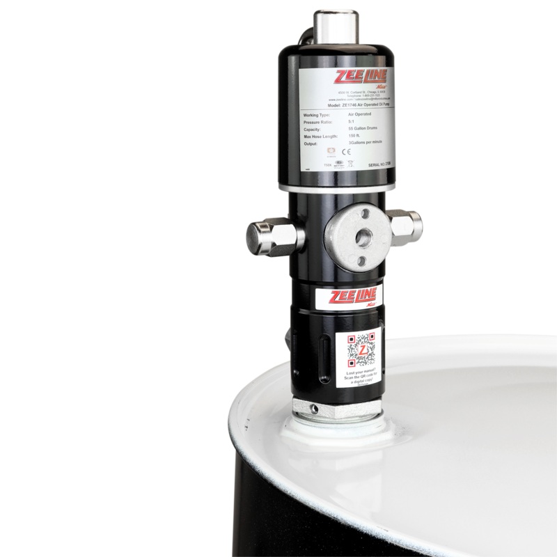 ZE1746  5:1 Pneumatic Piston Pump for 55-Gallon Drums