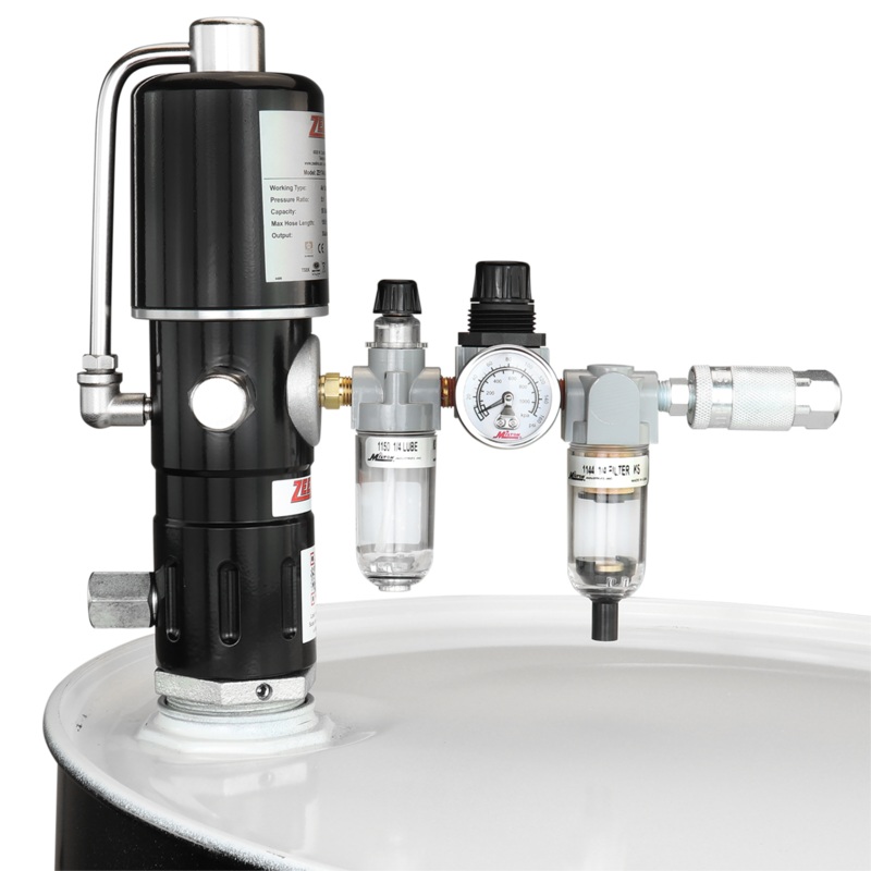 ZE1746K  5:1 Pneumatic Piston Pump for 55-Gallon Drums w/FRL