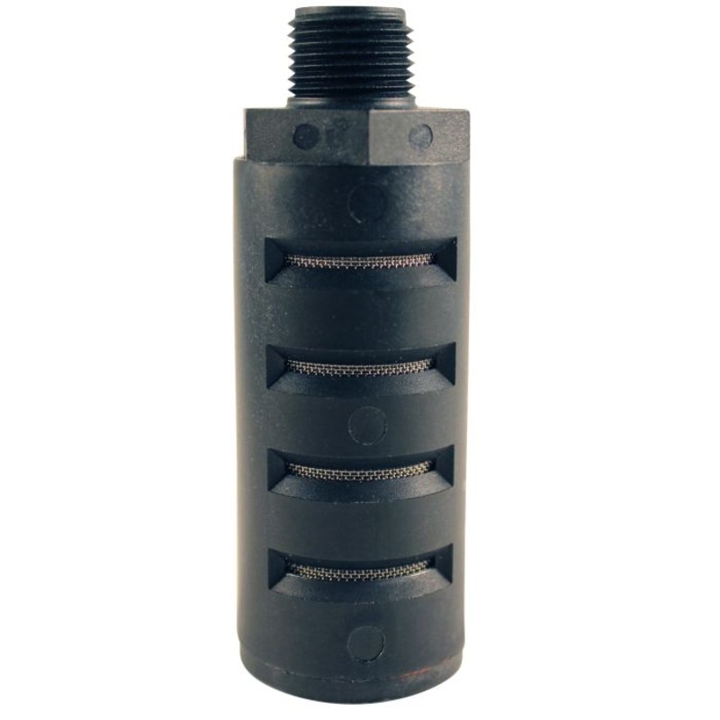 3/8 Plastic Silencer|3/8″ Plastic Silencer Retail Box of 5|3/8″ Plastic Silencer Single Retail Pack|3/8″ Plastic Silencer