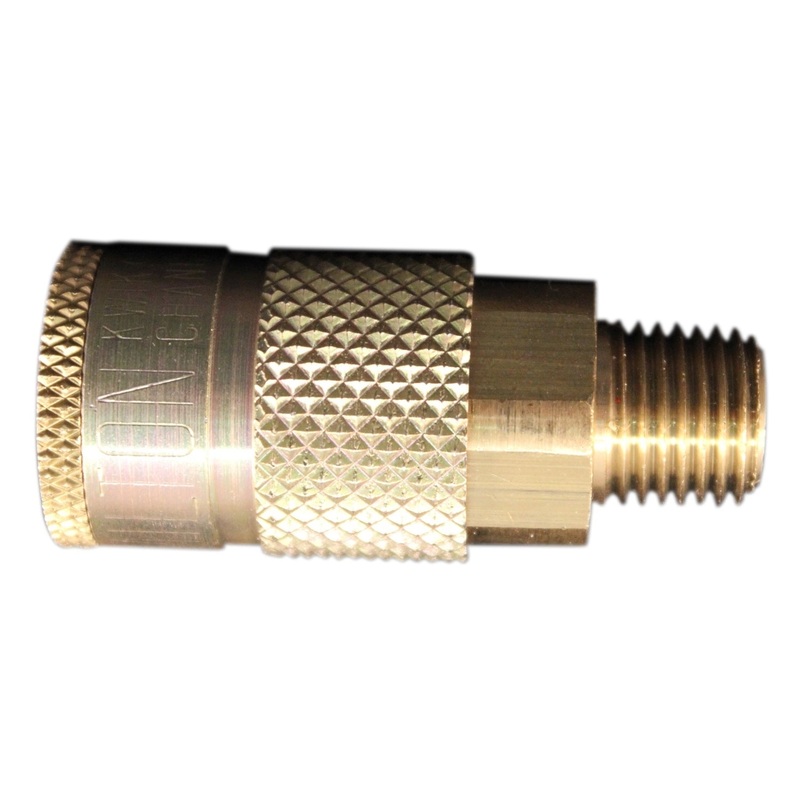 1/4 MNPT T-Style Coupler|Retail Box of 10|Box of 100|Box of 10|Single Retail Pack
