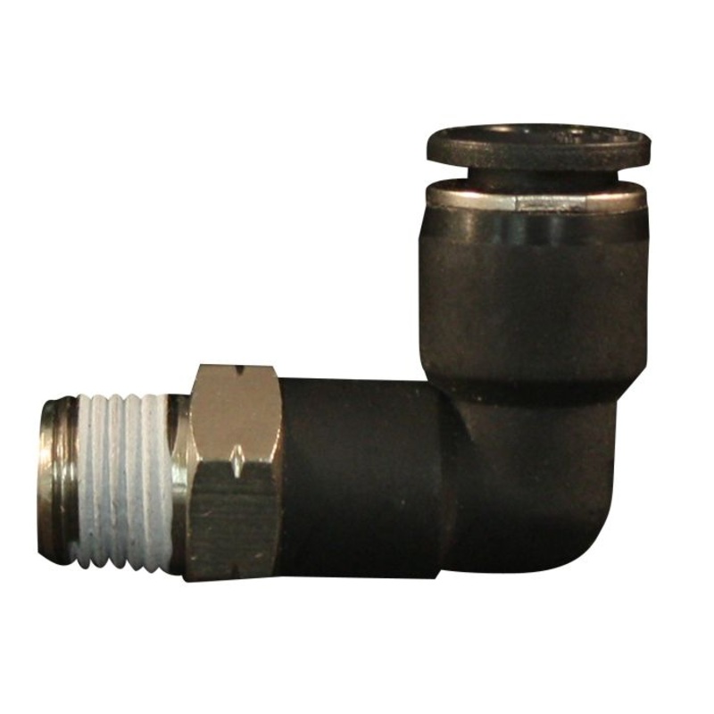 1/2 MNPT 3/8 OD Push-to-Connect Swivel Elbow