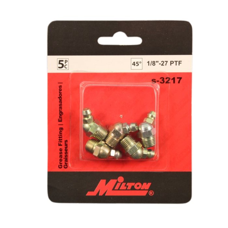 1/8 – 27 Pipe Thread 45-deg. Grease Fitting