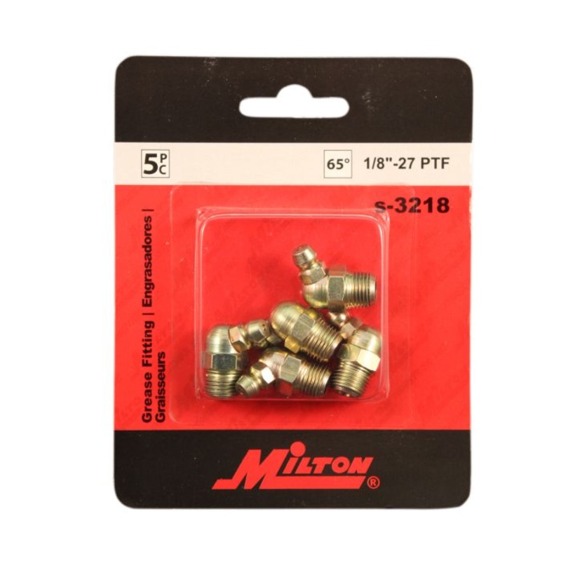 1/8 – 27 Pipe Thread 65-deg. Grease Fitting