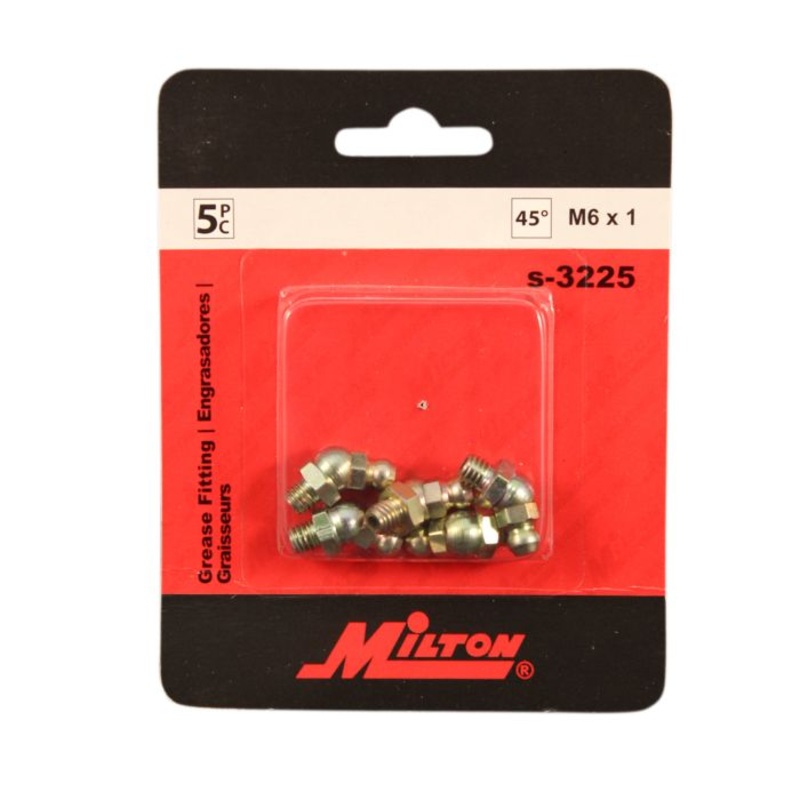 Metric M6 x 1 45 Degree Grease Fitting
