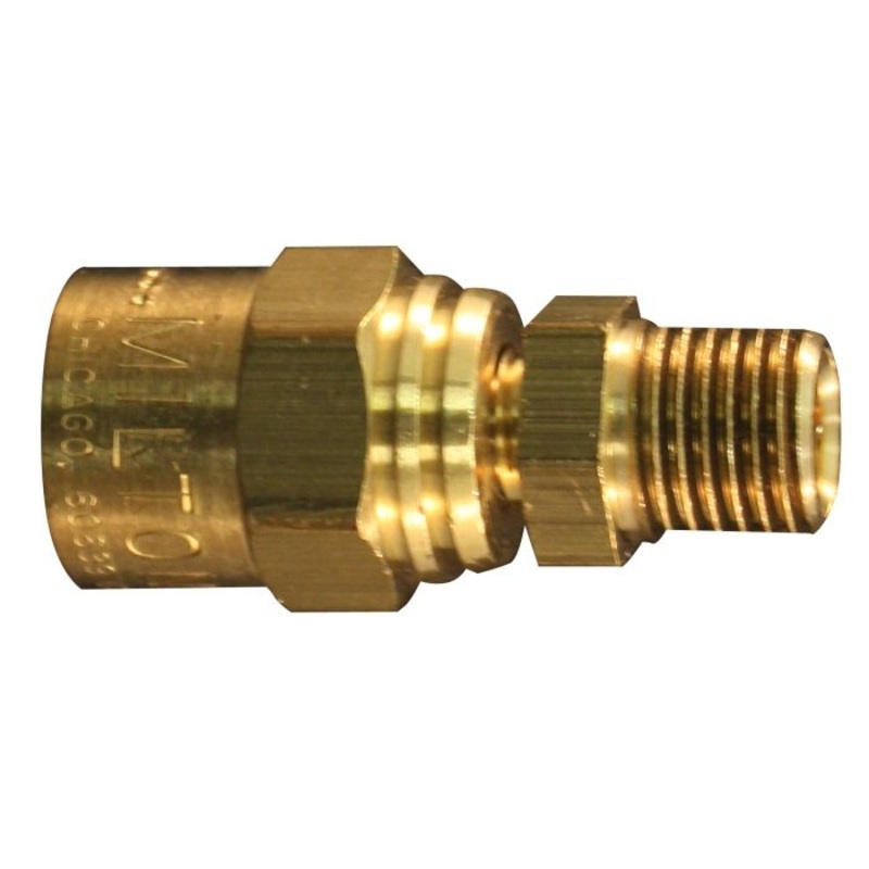 1/4 MNPT 5/8 OD Reusable Hose End Fitting