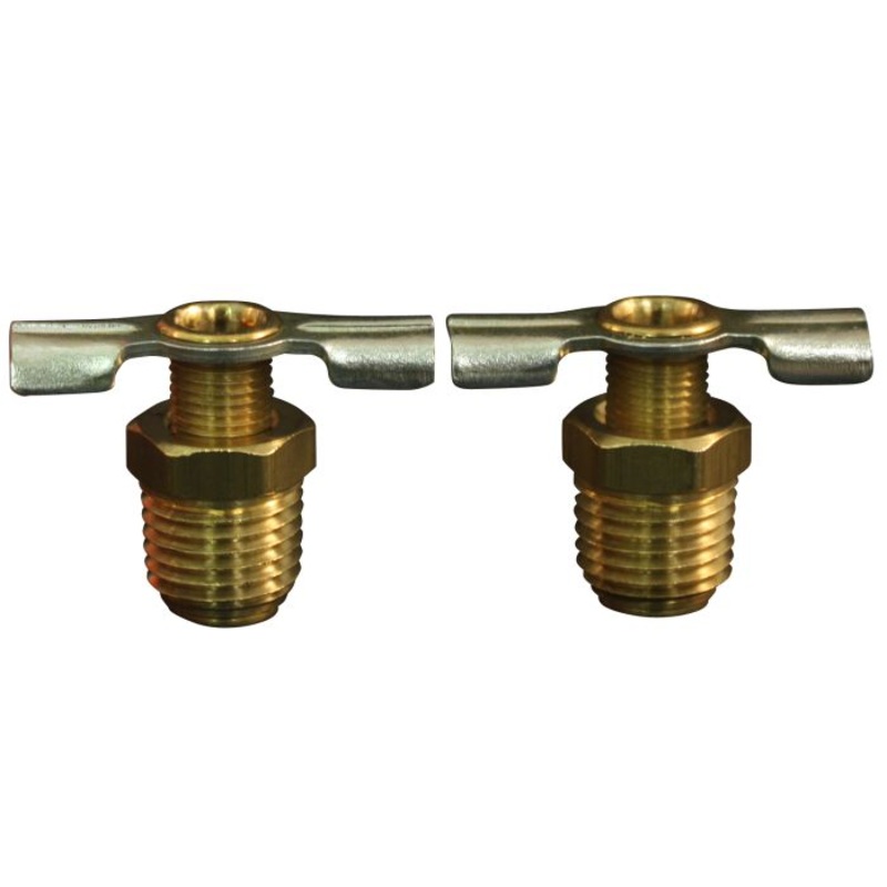 1/4 NPT Brass Compressor Tank Drain Cock