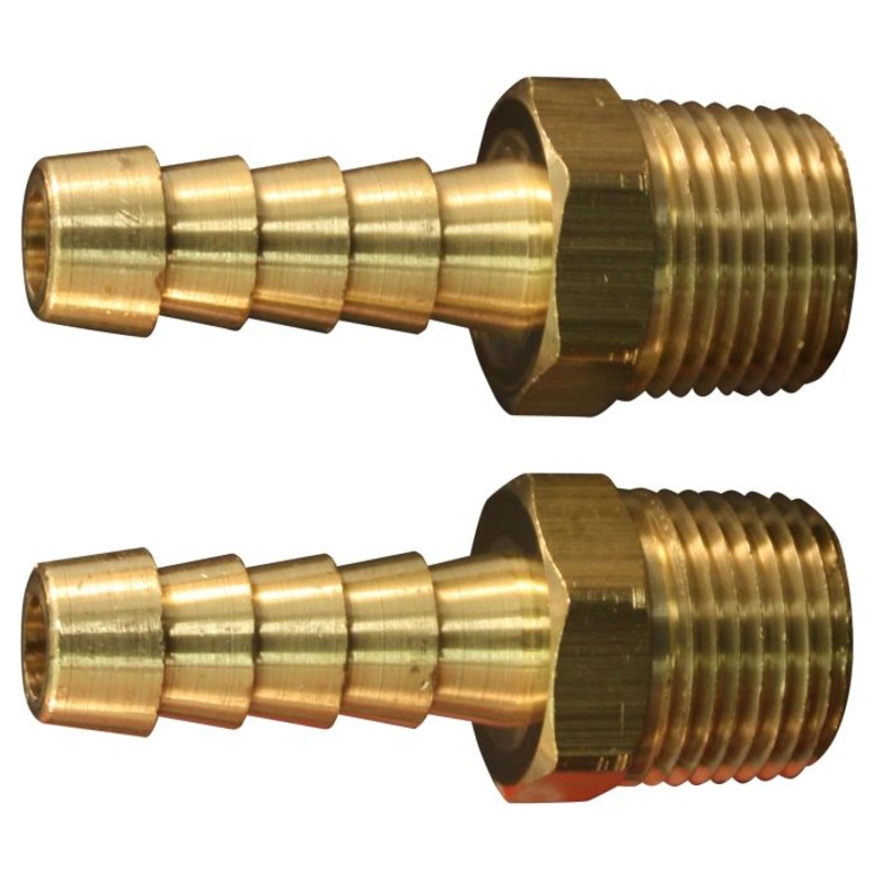 3/8 MNPT 3/8 ID Hose End Fitting