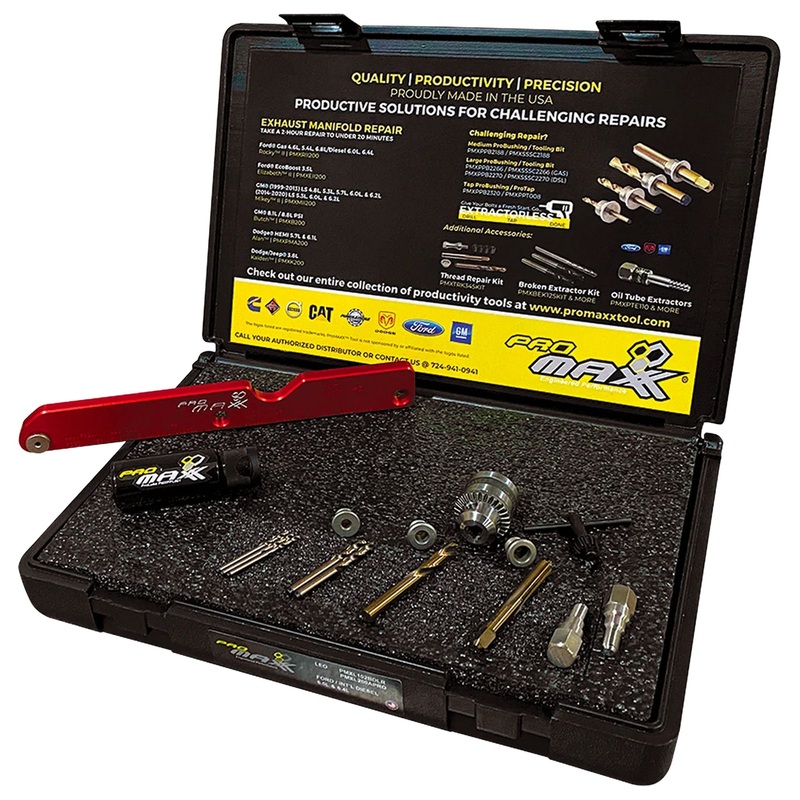 Ford 6.0L, 6.4L Power Stroke Diesel Exhaust Manifold Broken Bolt Repair Kit – Leo