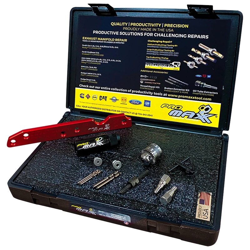 GM LS & LT: 4.8L, 5.3L, 5.7L, 6.0L, 6.2L V8 Exhaust Manifold Broken Bolt Repair Kit – Mikey