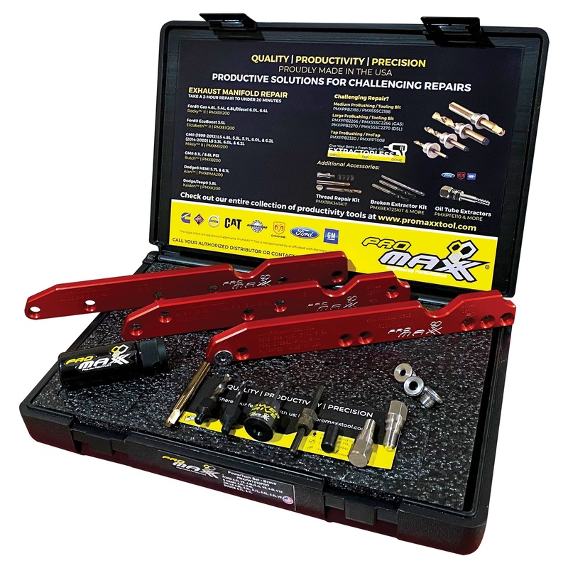 PowerTech Set – Bravo – Ford/Dodge/GM Gas and Diesel Exhaust Manifold Broken Bolt Repair Combo Kit