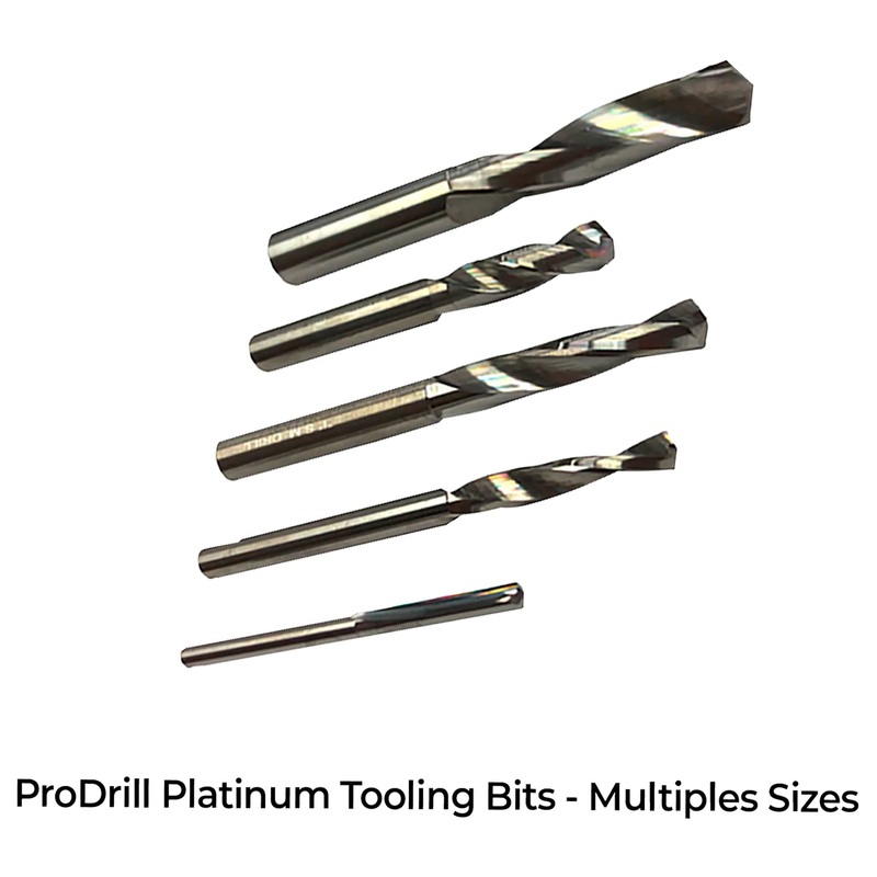 ProDrill Platinum – Submicron Grain Carbide Drill Bits Multiple Sizes