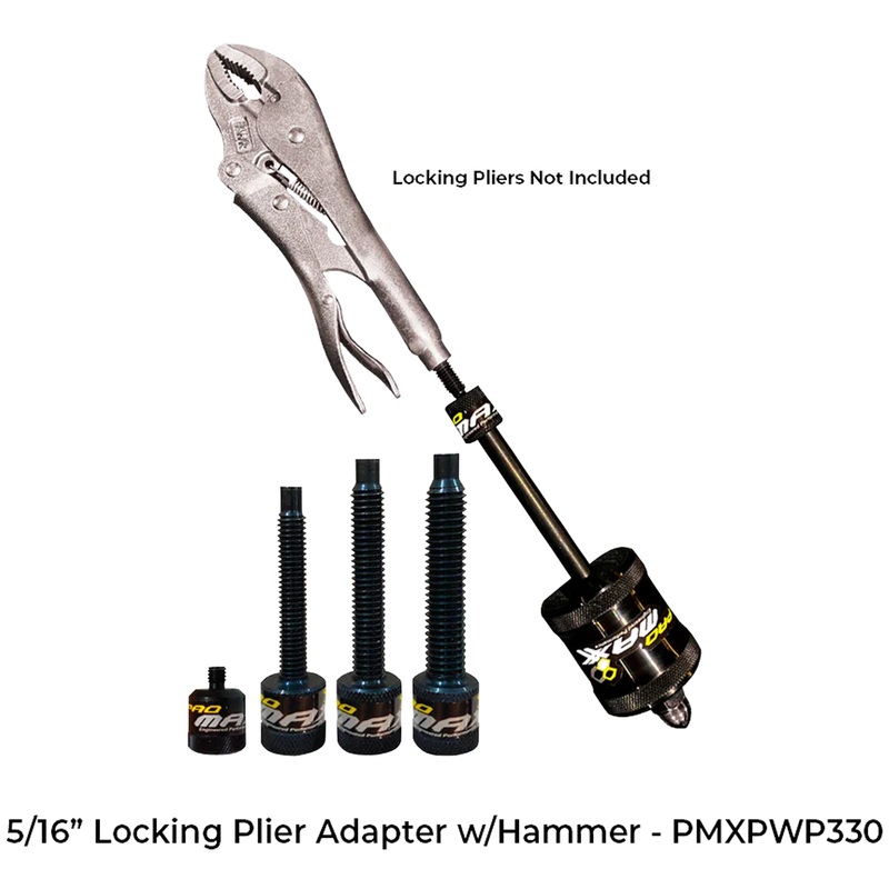 Locking Plier Adapter For Slide Hammer Connectivity