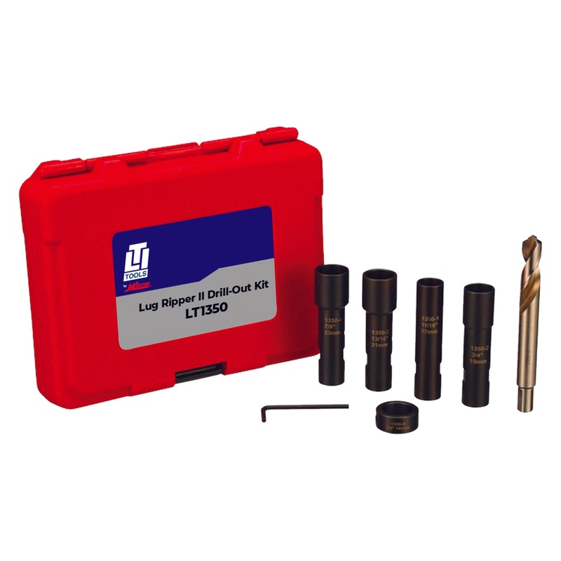 Mag Lug Stud Drill Out Kit With 16mm Step Up Cobalt Drill Bit – Lug Ripper II